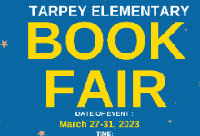 Spring Book Fair March 27-31, 2023