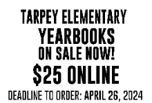 Tarpey yearbook on sale now ad